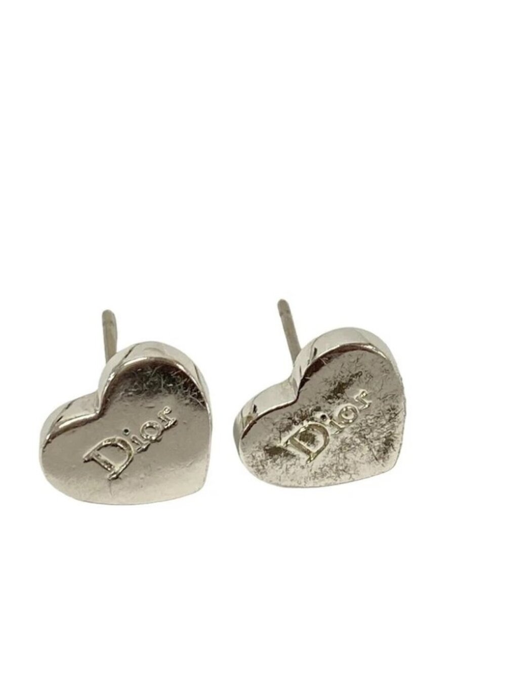 DIOR/ChristianDior - Silver Hardware Earrings - Picture 6 of 7
